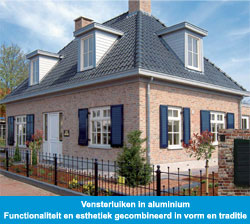 vensterluiken in aluminium : Functionaliteit en esthetiek gecombineerd in vorm en traditie